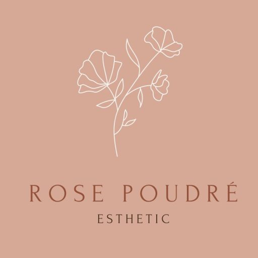 Logo rose poudré esthétic institut à toulouse