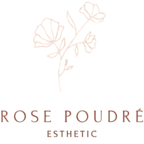 logo rose poudre esthetique institut